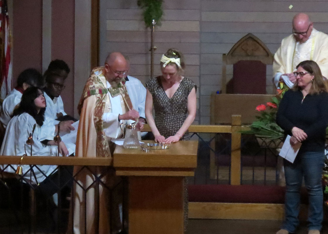 Baptism of Leona Sondie