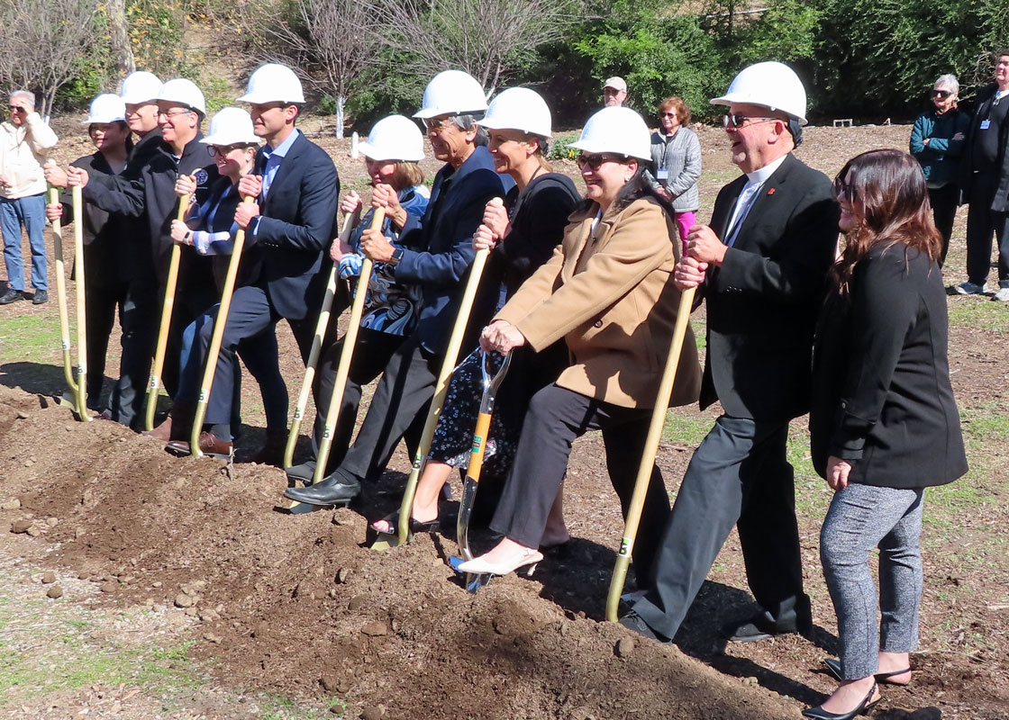 Ground breaking for new Pantry building